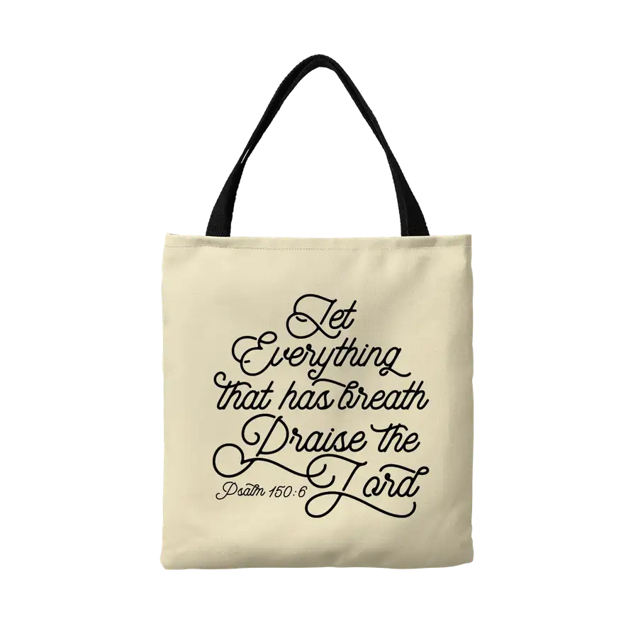 Praise The Lord Canvas Tote