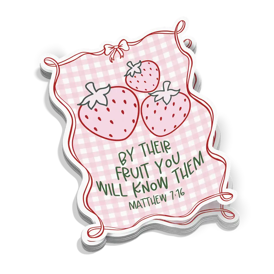 By Their Fruit Sticker