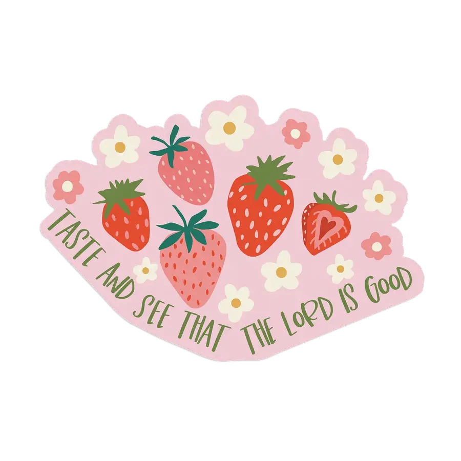 Taste And See Sticker #2