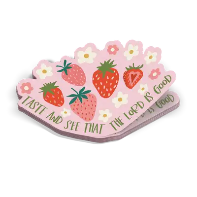 Taste And See Sticker