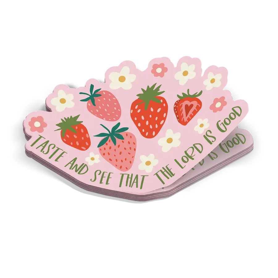 Taste And See Sticker