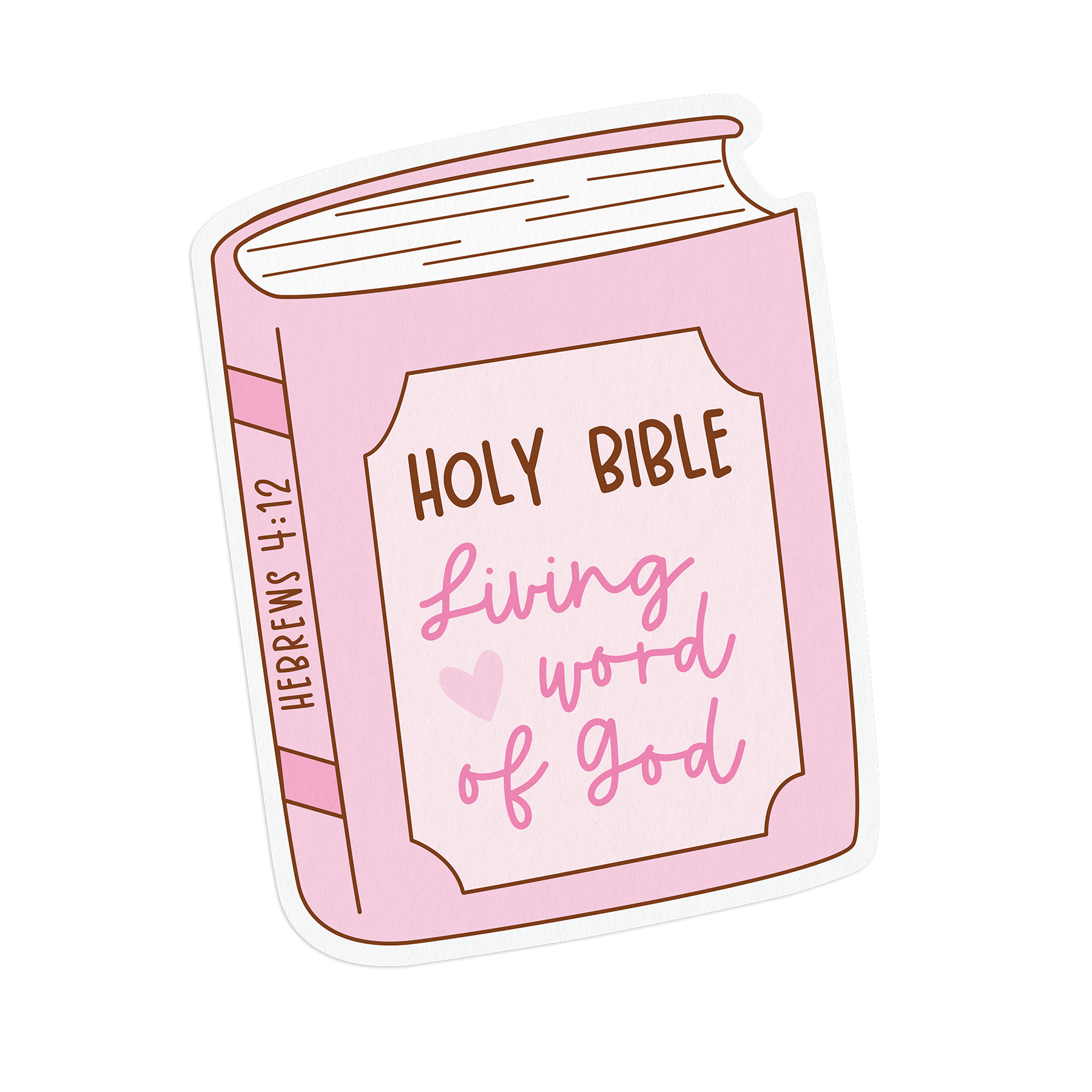 Lord Words Sticker Living Word Of God Sticker | Missional Wear