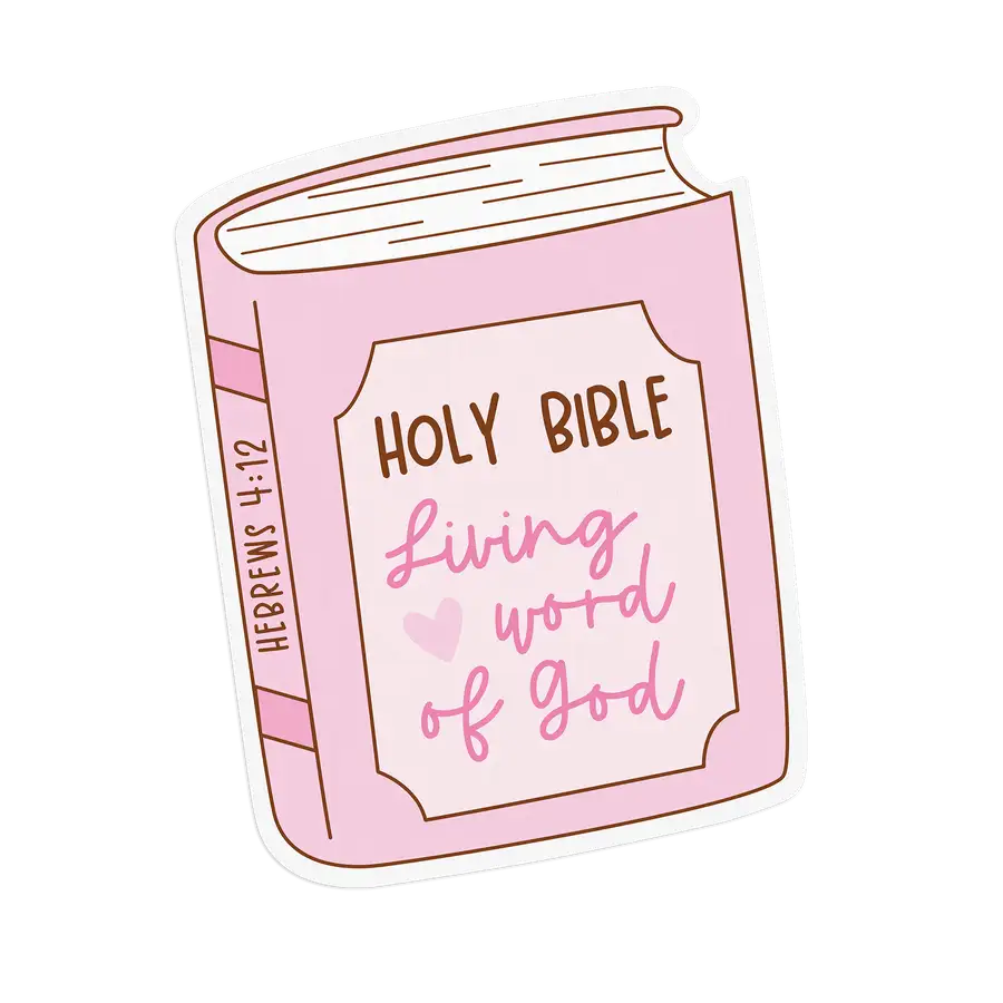 Living Word Of God Sticker #2