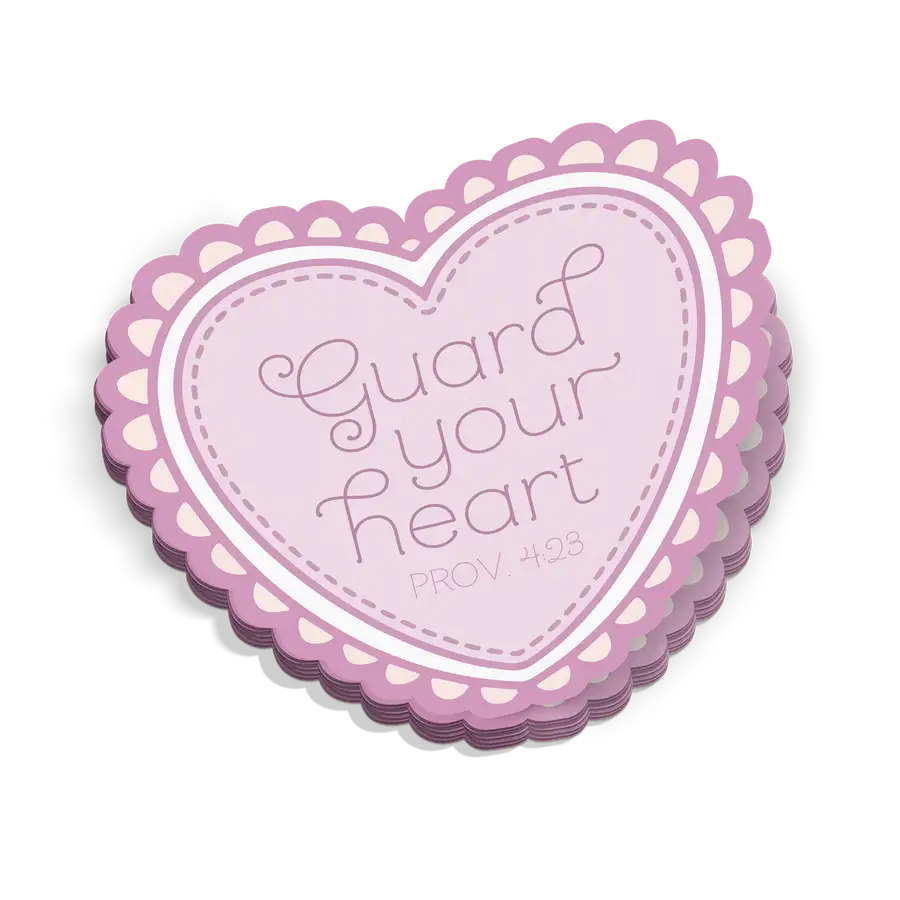 Guard Your Heart Sticker