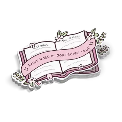 Evrey Word Proves True Sticker