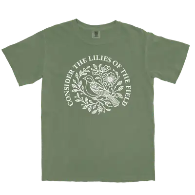 Consider The Lillies Comfort Colors Heavyweight Tee