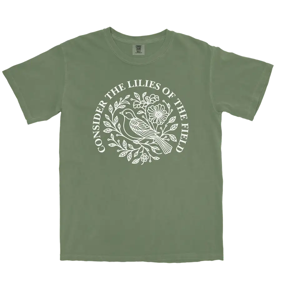Consider The Lillies Comfort Colors Heavyweight Tee