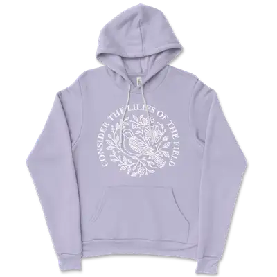 Consider The Lillies Ladies Hoodie