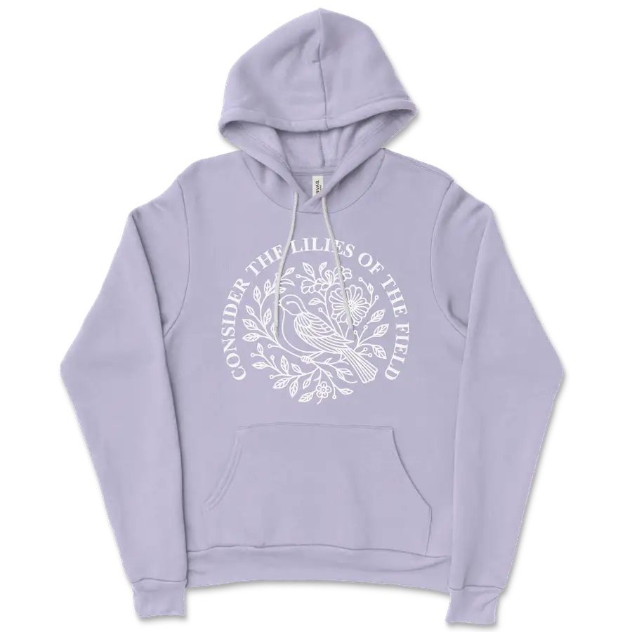 Consider The Lillies Ladies Hoodie