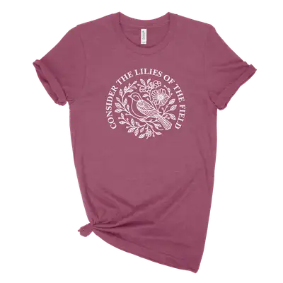 Consider The Lillies Unisex Tee