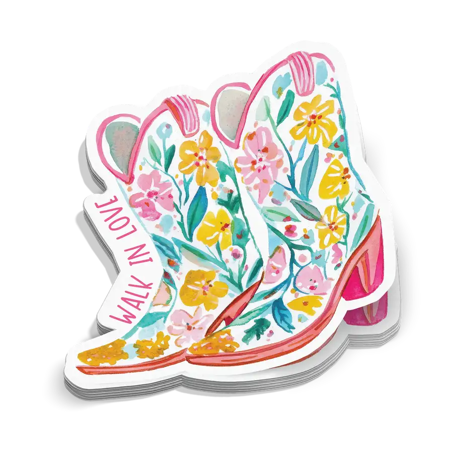 Walk In Love Sticker