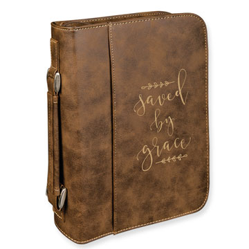 Saved By Grace Bible Cover