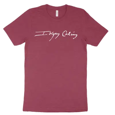 John Calvin (Signature) Tee