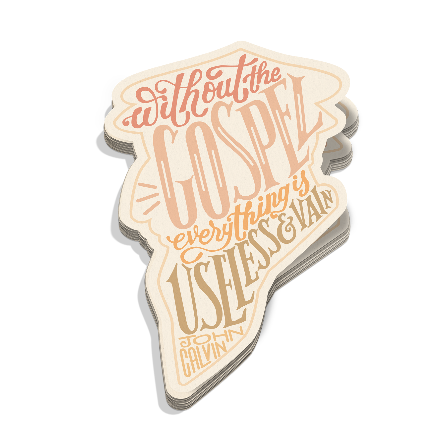 Without The Gospel Sticker