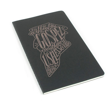 Without the Gospel Laser Etched Moleskine Journal