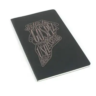 Without the Gospel Laser Etched Moleskine Journal