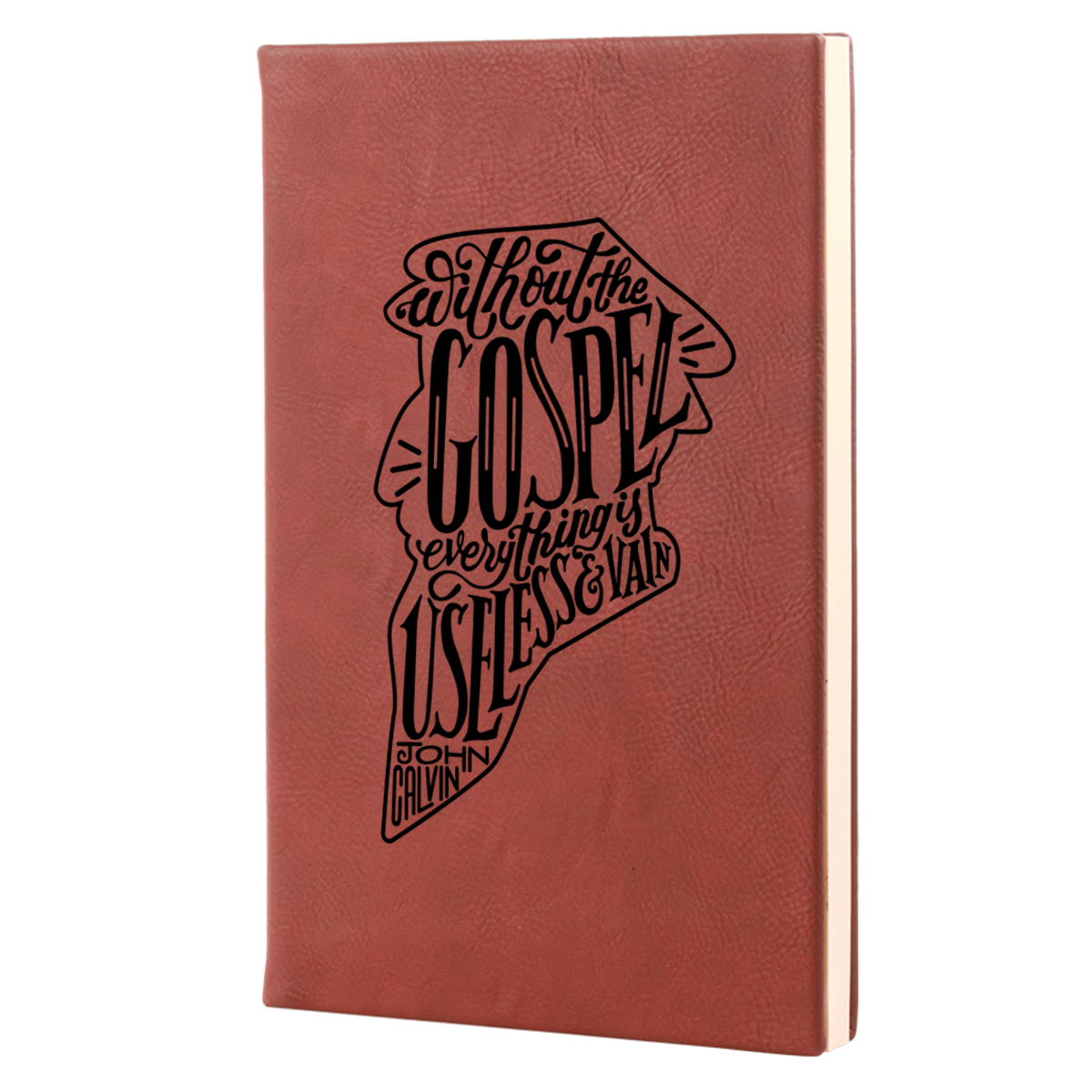 Without the Gospel Leatherette Hardcover Journal