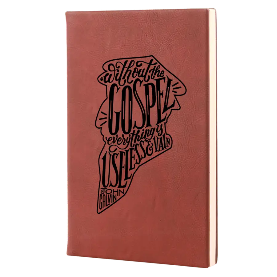 Without the Gospel Leatherette Hardcover Journal