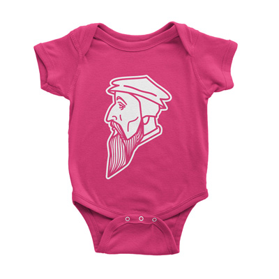 John Calvin Profile Onesie