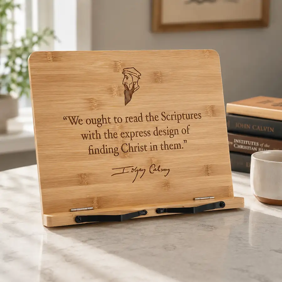 John Calvin Book Stand #2