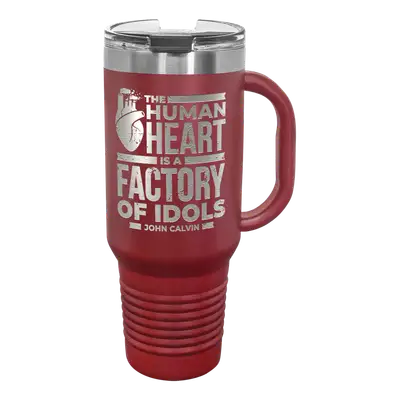 Factory Of Idols 40 oz Insulated Travel Tumbler