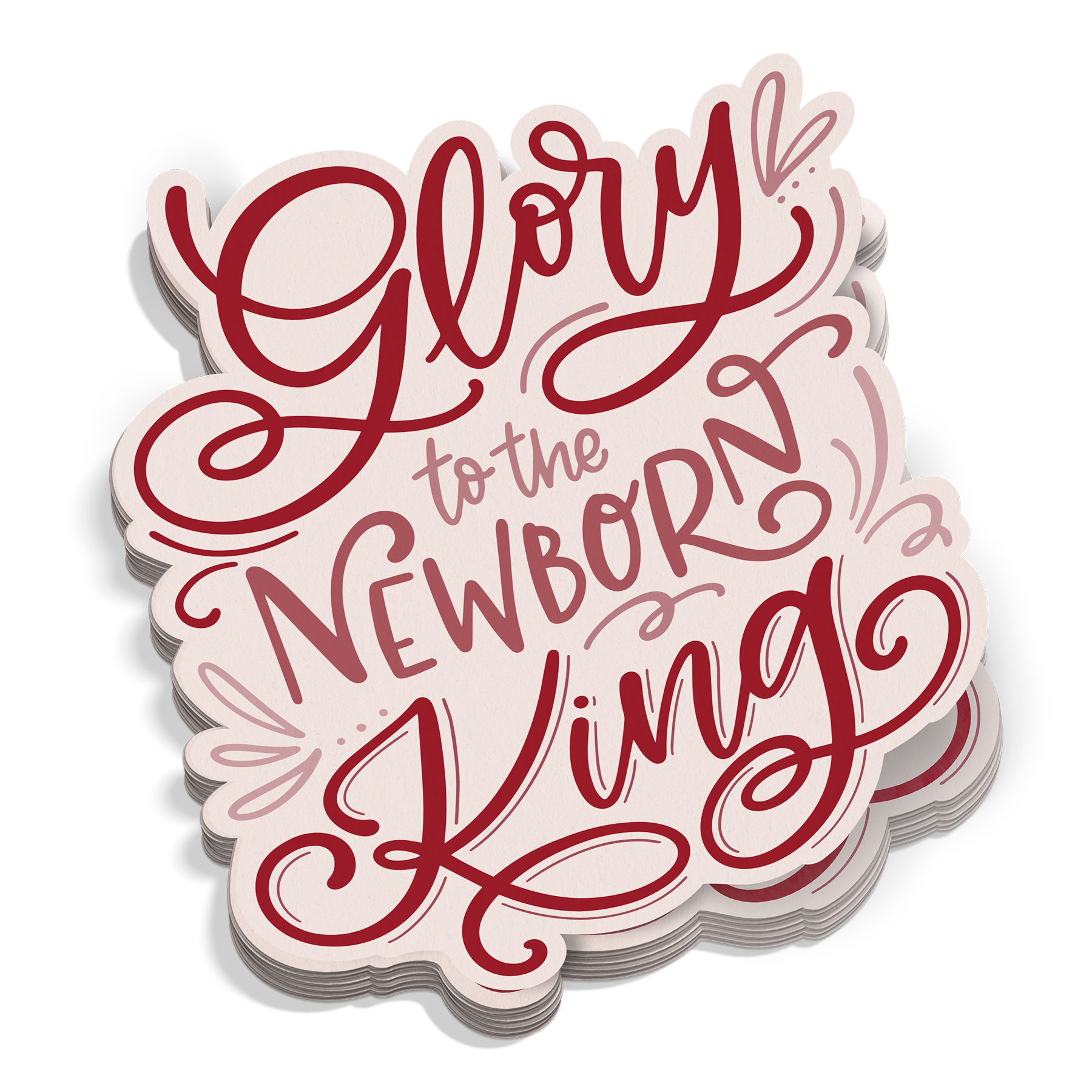 Glory To The King Sticker