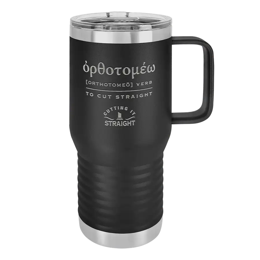 Orthotomeó CIS 20oz Insulated Travel Tumbler