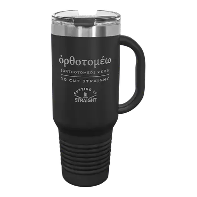 Orthotomeó CIS 40 oz Insulated Travel Tumbler