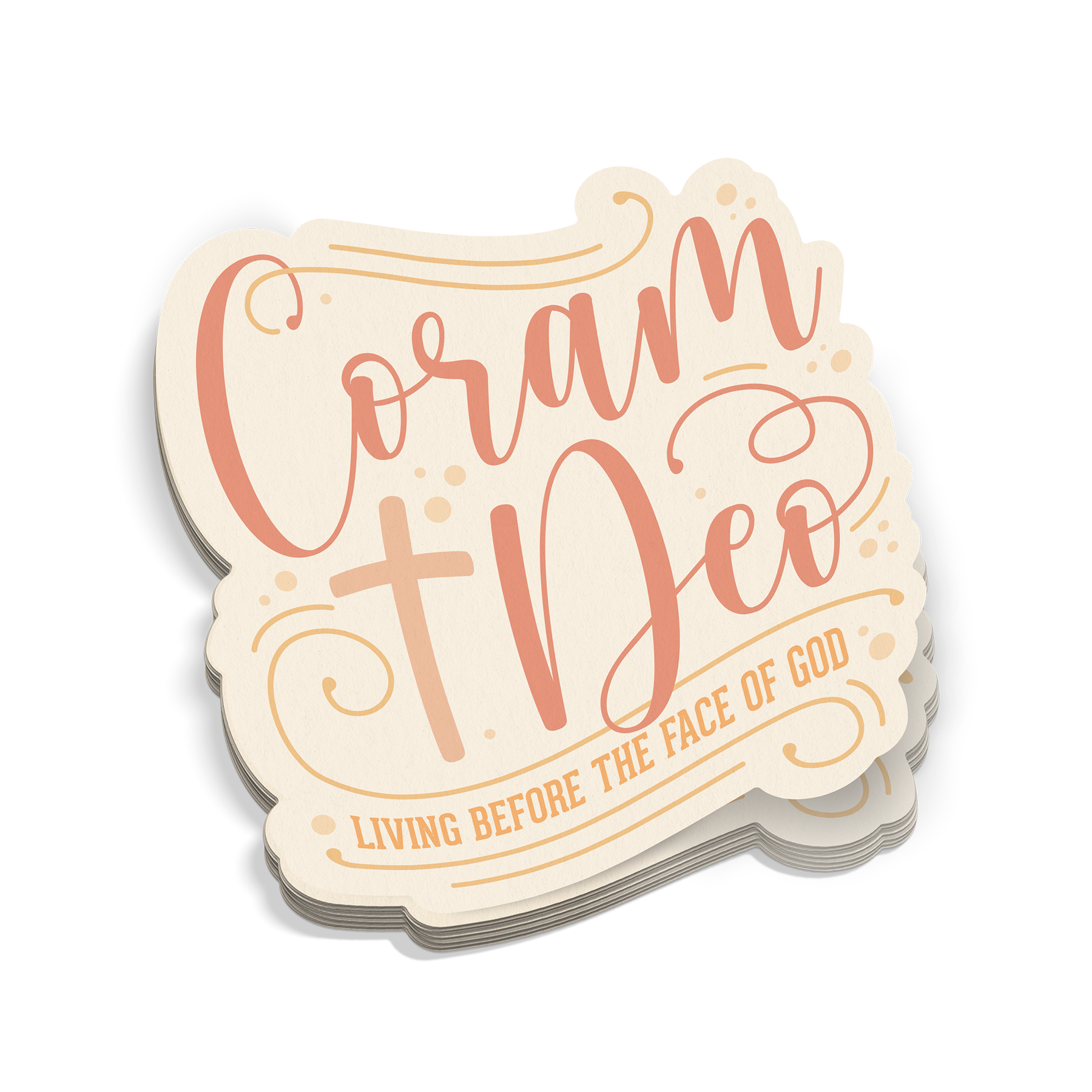 Coram Deo Sticker