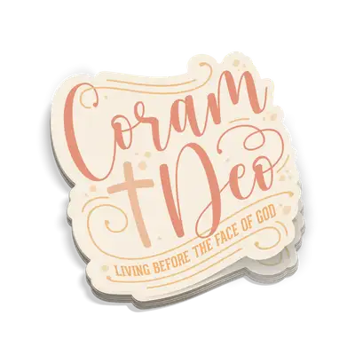 Coram Deo Sticker