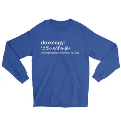 Doxology (Definition) Long Sleeve Tee