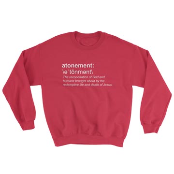 Atonement (Definition) Crewneck Sweatshirt