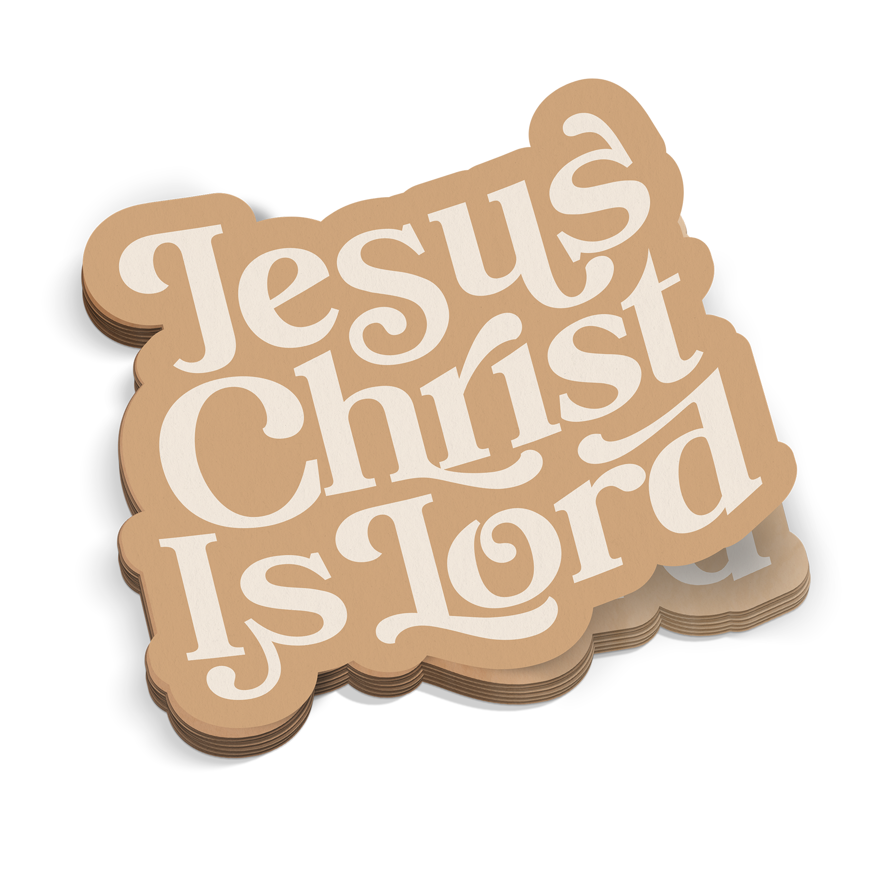 Jesus Christ Is Lord Sticker