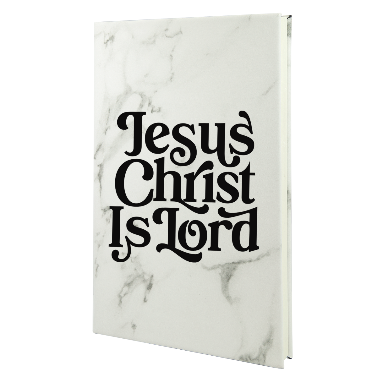 Jesus Christ Is Lord Leatherette Hardcover Journal