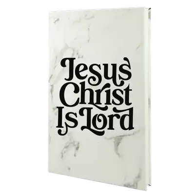Jesus Christ Is Lord Leatherette Hardcover Journal