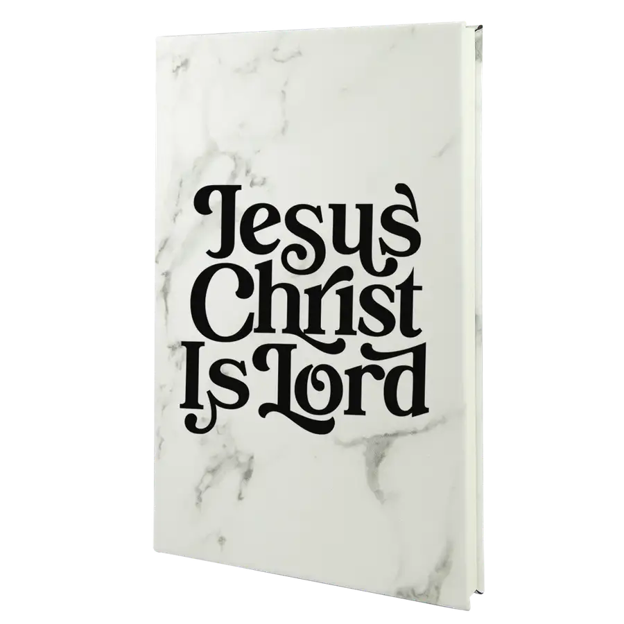 Jesus Christ Is Lord Leatherette Hardcover Journal