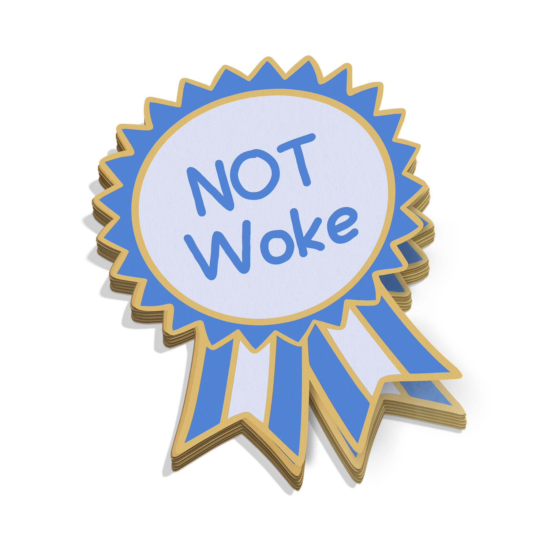 Not Woke Sticker