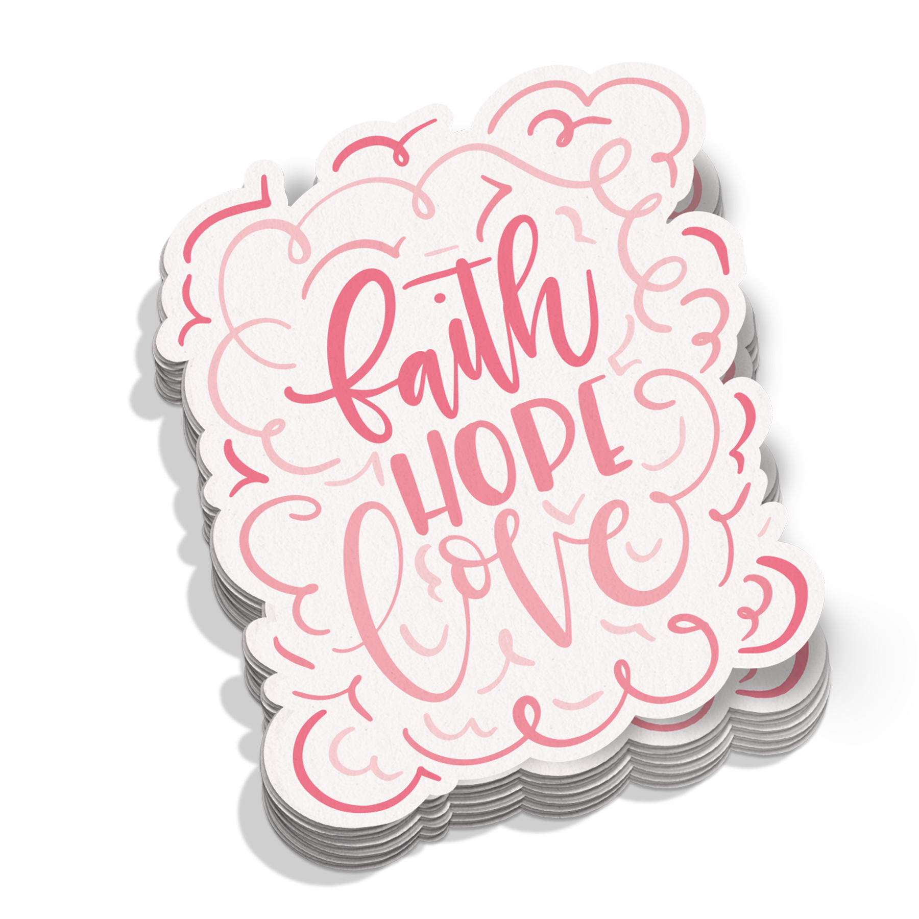 Faith Hope Love Sticker