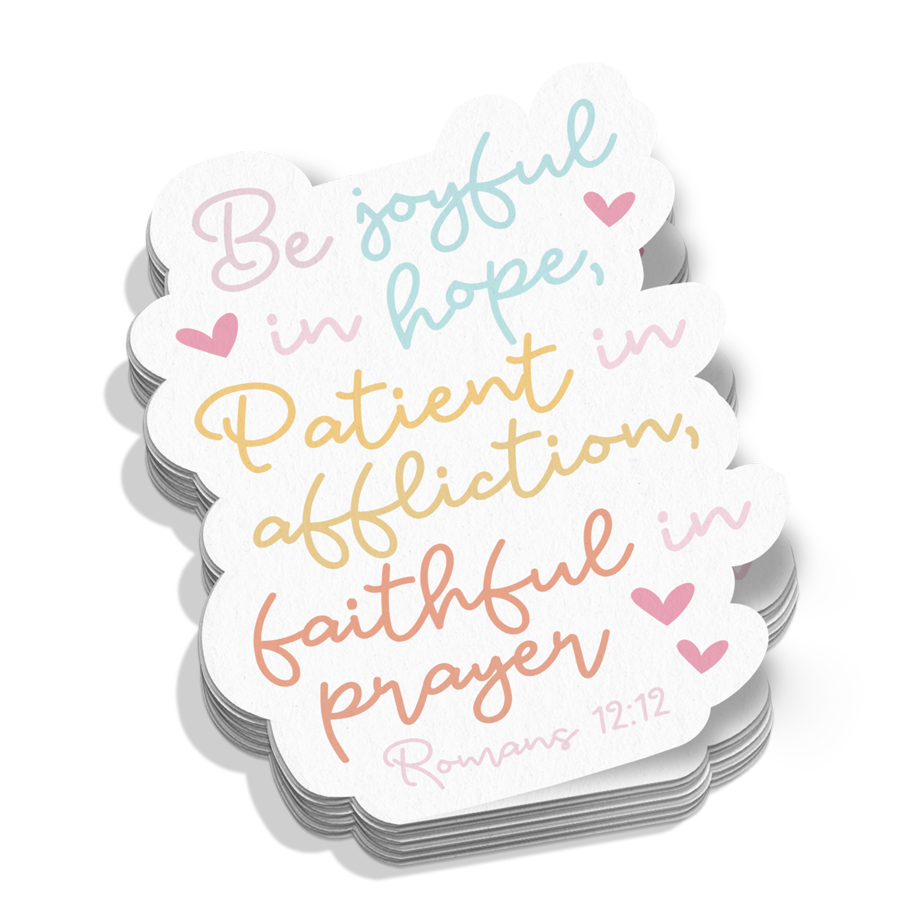 Be Joyful In Hope Sticker