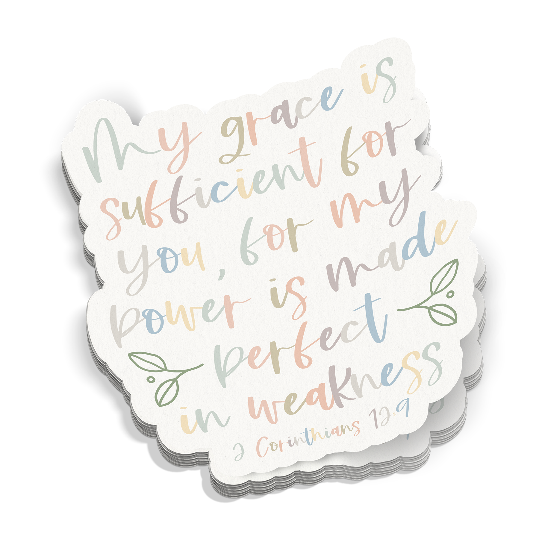 My Grace Is Sufficient Sticker
