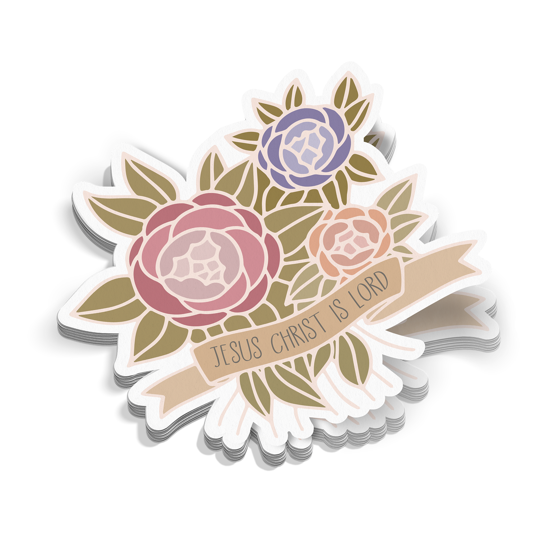 Jesus Christ Is Lord Sticker