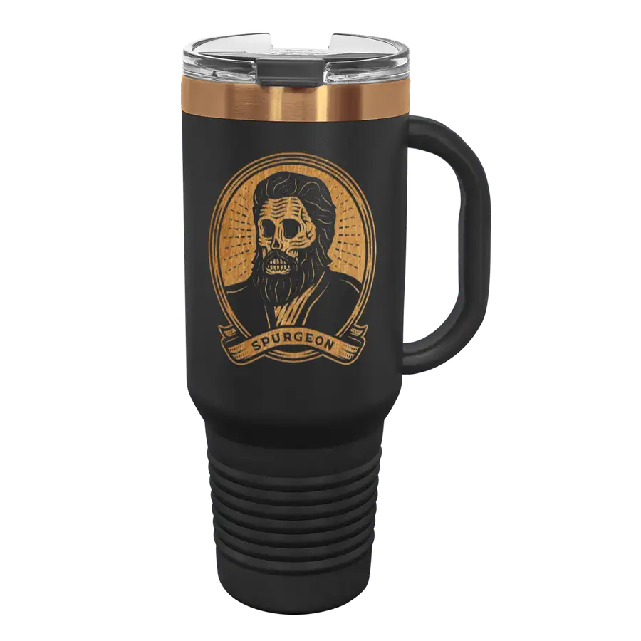 Dead Theologians Spurgeon 40 oz Insulated Travel Tumbler