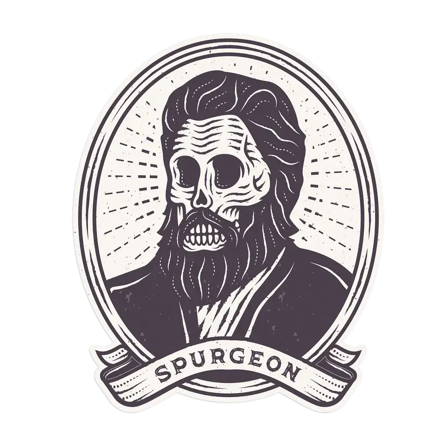 Dead Theologians Spurgeon Sticker #2