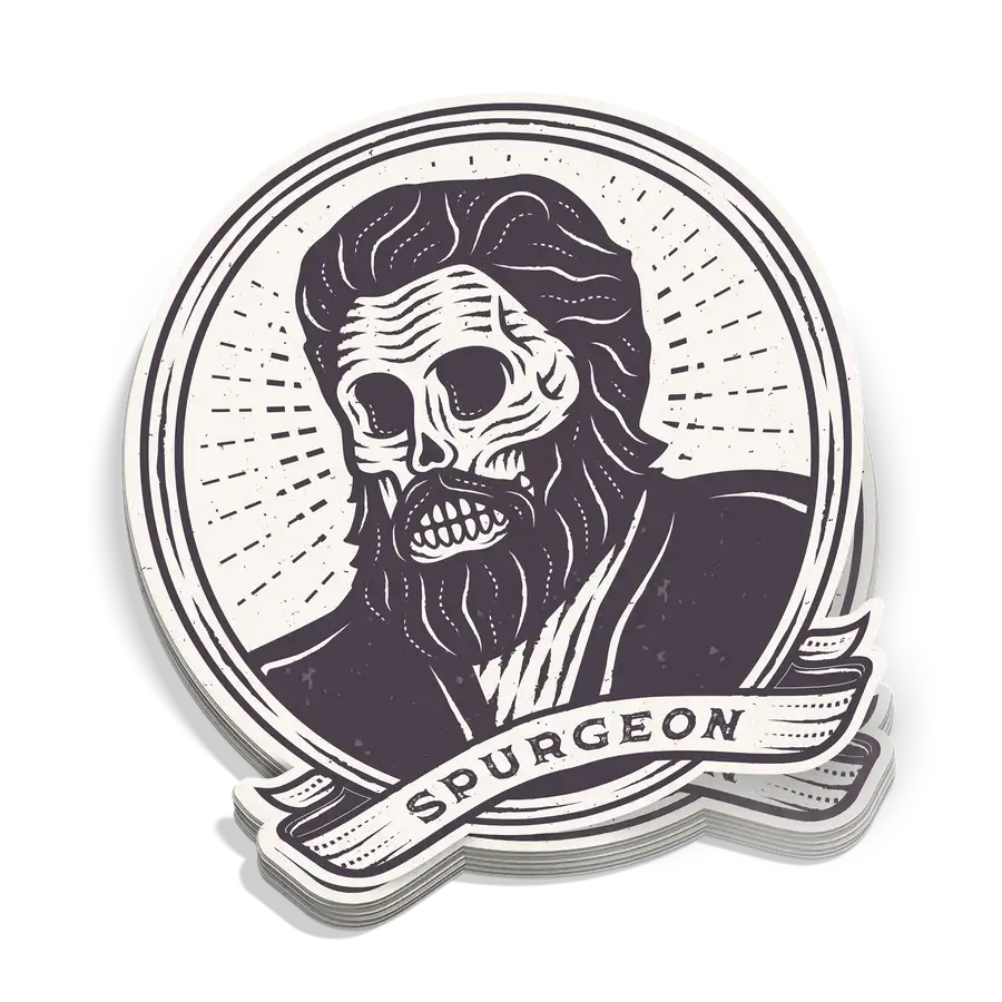 Dead Theologians Spurgeon Sticker