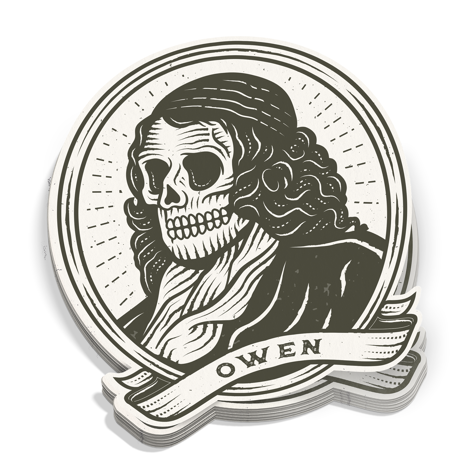 Dead Theologians Owen Sticker