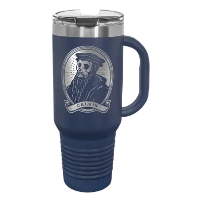 Dead Theologians Calvin 40 oz Insulated Travel Tumbler #4