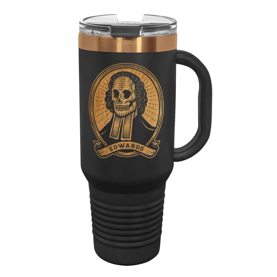 Dead Theologians Edwards 40 oz Insulated Travel Tumbler