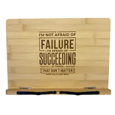 I'm Not Afraid Of Failure Book Stand