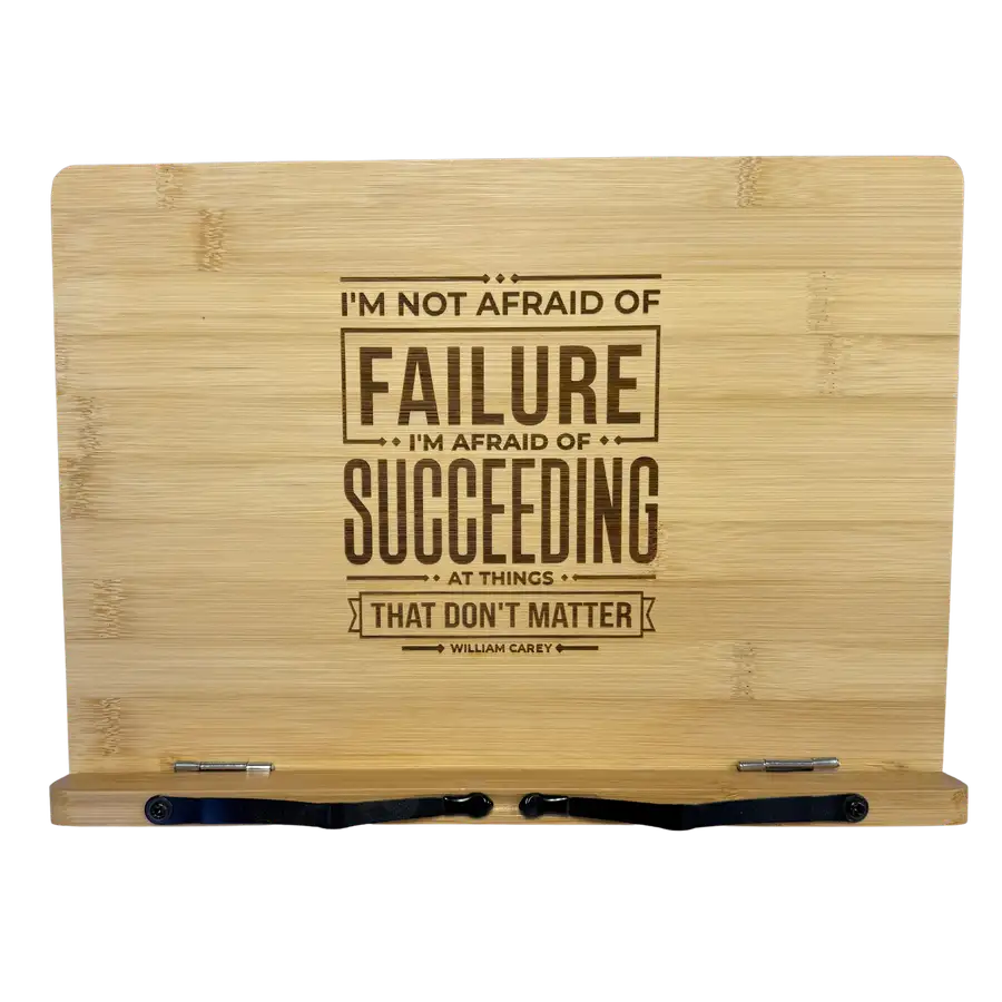 I'm Not Afraid Of Failure Book Stand