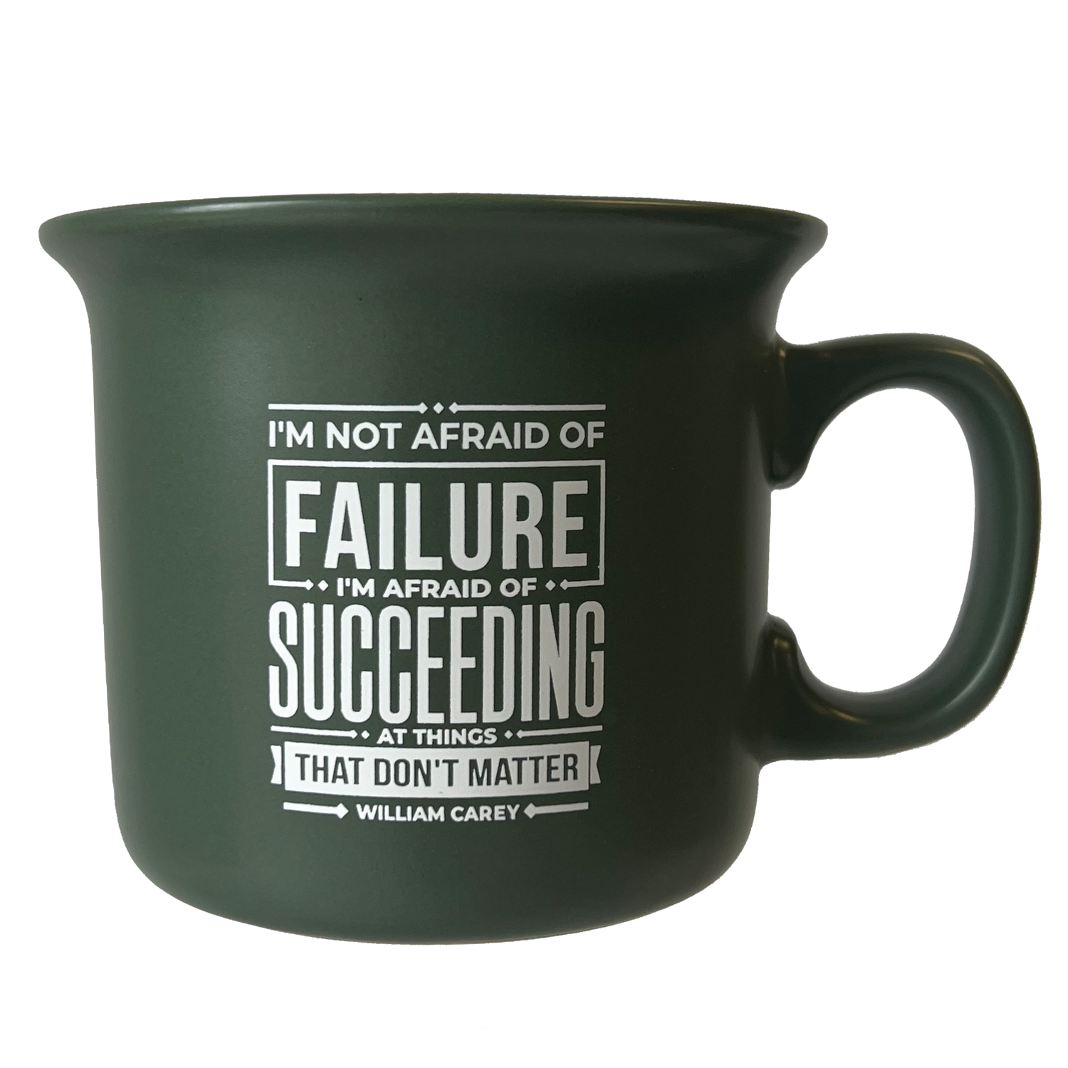 Not Afraid Of Failure Coffee Mug